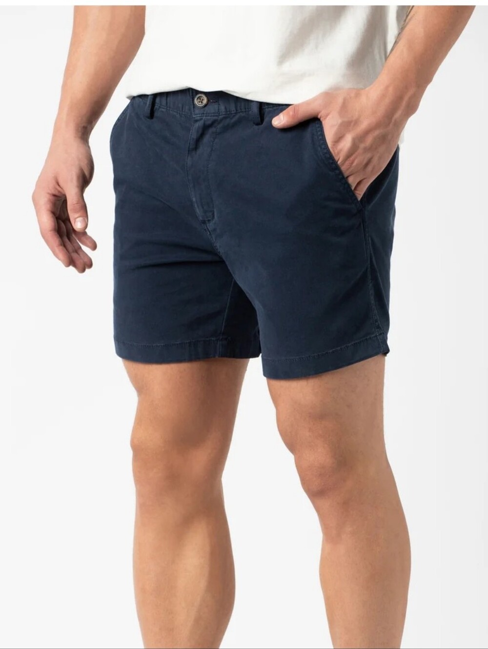 Chubbies The Khakinators 5.5” Twill Shorts Size 3XL Navy Blue Beach Resort